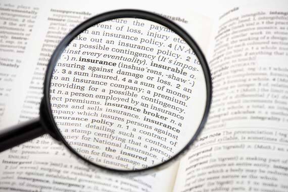 Insurance Policy Definitions